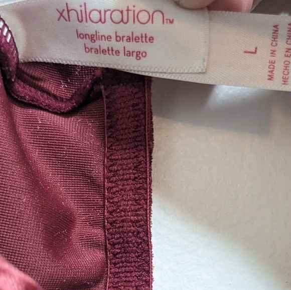 Xhilaration Satin Brawlette L - Picture 4 of 4